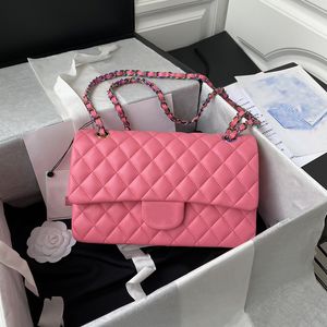 Bolsos de moda de bolsos de diseño clásico Bolsas de 25 colores Bolsas de cuero reales de cuero de lujo.