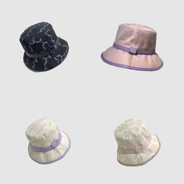 Sombreros de diseñador clásicos para mujer protección solar de moda vintage Carta completa sombrero de cubo diseñador hombre Pescador sombrero de cubo mujeres impermeable hg145 B4