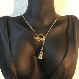 Klassieke designer ketting Loews sieraden Luxe mode-sieraden nieuwe gebakken Street seal hanger ketting aanbevolen loe ot gesp messing halsketting sieraden geschenken