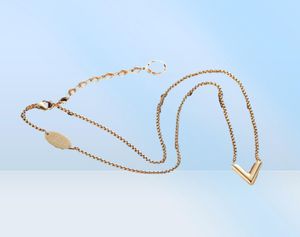 Klassieke Designer Hanger Bedelarmbanden goud liefde V Ketting mode-sieraden Polsbandje vergulde brief eenvoudig hart Luxe Hanger3987178