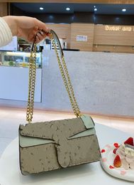 Bolso de hombro de diseñador clásico Bolsos de mujer Cadenas de lujo Bolsas de cuero de primera calidad Mini bolso cruzado Moda para mujer Embrague dionisíaco