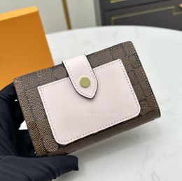 Portefeuille de portefeuille concepteur classique Cartes d'identité de crédit en cuir authentique portefeuille Luxury Womens Coin Poss
