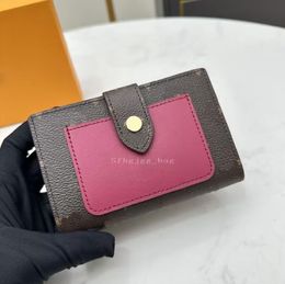 Portefeuille de portefeuille concepteur classique Cartes d'identité de crédit en cuir authentique portefeuille luxe femme sac à main pour hommes