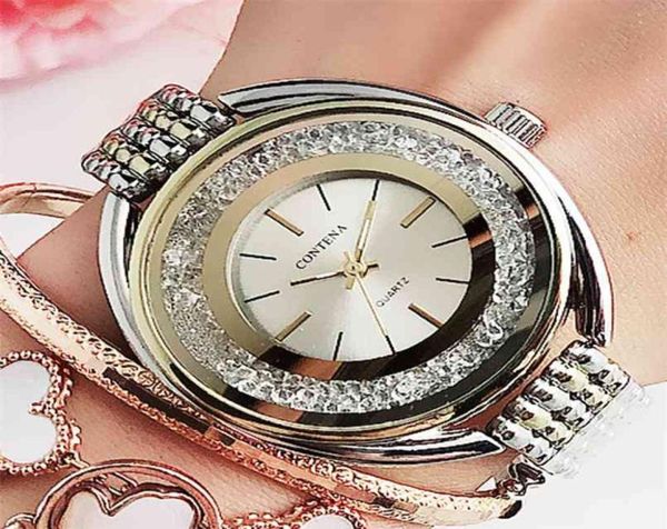 Designer classique regarde des femmes célèbres de luxe Top Brand Quartz dames bracelet Reloj Mujer Relogio Feminino 2107073080112