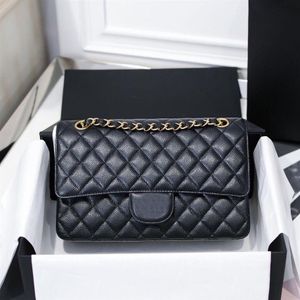 Klassieke ontwerpers schoudertassen handtassen topkwaliteit vrouw mode echte lederen ontwerper handtas dames flap letters zwart cross 2814