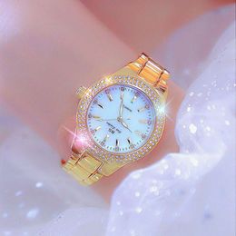 Klassiek Diamond Brand Women's Polshipches 32/36mm Quartz Womenwatch Gold Hip Hop Watch voor vrouwen betaalbaar geweldig geschenk