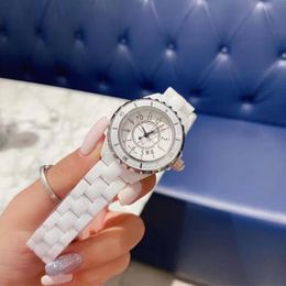 klassiek elegant designerhorloge heren automatisch mode eenvoudige horloges 45 mm rond volledig roestvrij staal dames 3 kleuren schattige horloges