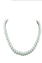 Collier de perle classique blanc élégant de 75 mm de diamètre pour femmes hommes adolescents de mariage Colliers de banquet Trend4721540