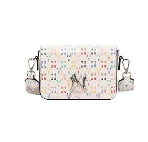 Sac photo classique en relief étiquette en métal Pu motif diamant sacs pour appareil photo Couple bandoulière décontracté petits sacs carrés