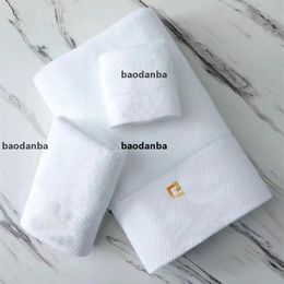 Serviette de broderie classique Serviette de designer el Towels Soft Cotton Beach 3 Pieces Blanket Set2169