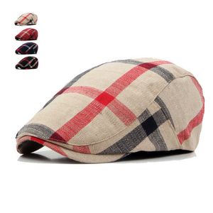 Klassieke Englad Stijl Baretten Caps Voor Mannen Vrouwen Casual Unisex Sport Caps Katoen Baretten Hoeden Boina Pet Platte Pet