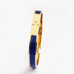 Classic Fashion Bangle Hoogwaardige Designer Designer Roestvrijstalen armbanden 8mm 12 mm Gold Nail Bracelet Women Brand For Men Gold Jewelry Valentines Gift