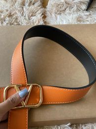 Klassieke modeontwerpster Belt heren luxe dames V Brand Belt Buckle vast lederen klassieke mode slijtage designer tassen koorts look neig hoger politieagent orang ijdel