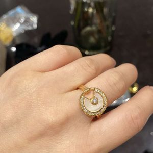 Fashion Kaka Shell Kaka Ring à disque plaqué avec de véritables accessoires de style fée GOL