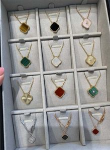 Klassieke mode hanger kettingen voor vrouwen elegante 4four blad klaver medelet ketting ketting van hoge kwaliteit chokerketens ontwerper juwelier5277316