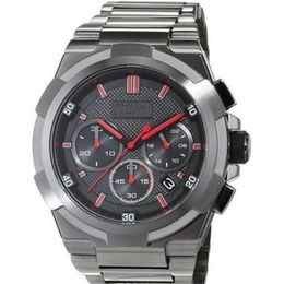 Klassieke mode quartz chronograaf herenhorloge Supernova Gun Metal Edition horloge 1513361 box212e