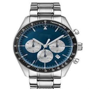 Classic Fashion Quartz Chronograph Men's Watch Trophy Herrenuhr 1513630 Analog Multifunktion Edelstahl Silber B214Y