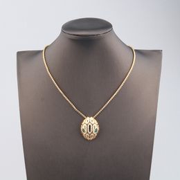 Moda clásica cadena de oro de plata colgantes de diamantes collares largos para mujeres de moda Diseñador de joyas de lujo Fiesta Navidad Regalos de boda niñas cumpleaños fresco