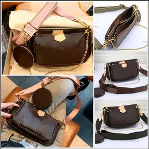 Klassieke Felicie Pochette Kettingen Schoudertassen Luxe Keten Portemonnee Mini Portemonnees Schoudertassen 3 In1 Crossbody Dameshandtas Dames Luxe Handtassen Tas