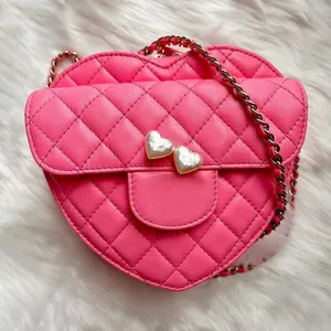 Designer Classic Rabolet Half Moon Clutch Heart Sac fourre-tout sac de luxe et sac à main pour femmes Fashion Calfskin crossbody sac