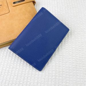 Portefeuille pour passeport de marque française classique Sac pour passeport en cuir véritable Barenia de haute qualité avec 4 emplacements pour cartes 1 emplacement pour passeport 10 couleurs au choix 10 CM * 14 CM