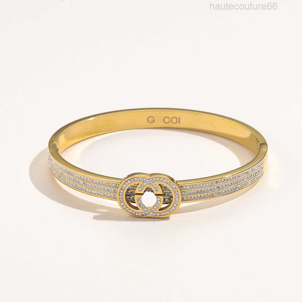 Klasyczny projektant G-Letter Women Mens Bolek Bracelets Branser Marka rocznicowy prezent biżuterii Wysoka jakość