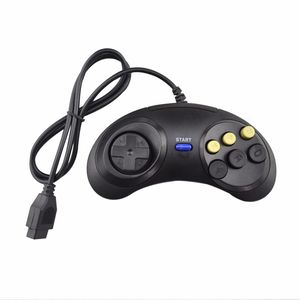 Klassischer Gamecontroller Joypad für SEGA Genesis 6-Tasten-Gamepad Mega Drive DHL FEDEX EMS KOSTENLOSER VERSAND