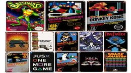 Classic Gaming Video Game Metal Painting Poster Tin Sign Wall Stickers Super Anime Movie Vintage Man Cave Gamer Room Decor Plaque 2986466