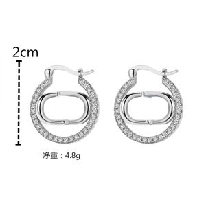 Boucles d'oreilles géométriques classiques de haute qualité, en argent 925, avec perles, à la mode, Clips d'oreille, ornement pour femmes, vente en gros