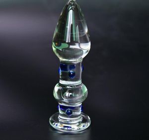 Classic Glass Anal Butt Perles Perles Crystal Dildo Adult Male Female Masturbation Products Sex Toys for Women Men Gay1452525