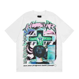 Camiseta clásica de diseñador gráfico camisetas para hombres vintage de hip hop de verano camisetas para mujer tops de algodón ropa de manga corta 926