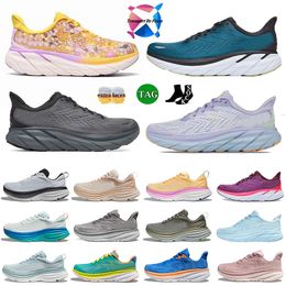 Classique H One One Runinng Chaussures Bondi 8 8s Clifton Carbon x2 Baskets Hommes Femmes Accepté boutique en ligne Athletic Og Baskets Plateforme Chaussure Marche Jogging 36-45