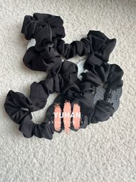 Diadema clásica, accesorios de moda, scrunchie 2c, regalo de fiesta con tarjeta vip de papel