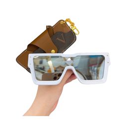 Klassieke High Beauty Brillen Goggle Outdoor Strand Zonnebril Zonnebril 2023 Mode Bril Gepersonaliseerde Eenvoudig Vierkant