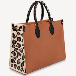 Klassische, hochwertige Luxus-Designer-Tasche für Damen, OnTheGo-Taschen, Einkaufstaschen aus echtem Leder, modische Umhängetaschen, kostenloser Versand