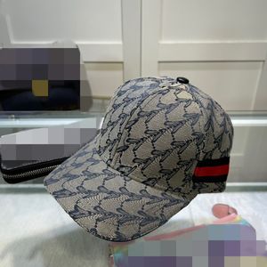 Klassieke hoogwaardige straatballcaps mode honkbalhoeden heren dames luxe sportontwerper caps 24 kleuren vooruit cap verstelbare fit hoed fg6811