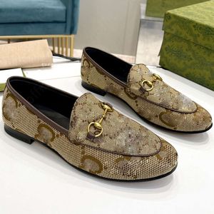 Klassieke horsebit loafers lederen metalen paardensluiting damesschoenen designer kledingschoenen italië mode comfort luie herenschoenen afdrukken brief casual platte schoenen