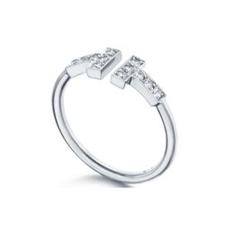 klassieke sieraden liefdesring ontwerper luxe sterling zilver cadeau voor Valentijnsdag trouwdag geschikt voor elke outfit mode stijlvol maat 6/7/8/9/11 mm niet-allergisch