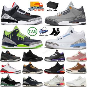 Met doos basketbalschoenen mannen vrouwen vuren rood zwart cement unc Pine Green Doernbecher Hugo J Balvin Rio Designer Sneakers Trainers Big Size 13