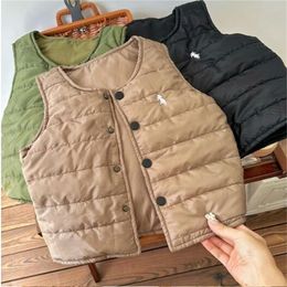 Gilet classique pour enfants, vestes pour garçons et filles, manteaux d'hiver, gilet sans manches en coton, vêtements d'extérieur pour bébés, vêtements d'extérieur pour enfants Weskit