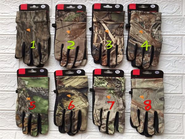 Lettre classique Hommes Gants Designer Camouflage 3D Imprimé Écran Tactile Gant Hiver Antidérapant Telefingers Mitaines Hommes En Plein Air Campi6938897