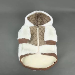 Klassieke Brief Huisdier Jas Designer Dog Clothes Leuke Puppy Sweaters Luxe Honden Kleding Huisdieren Mode Winter Warm Breien Dog Appel