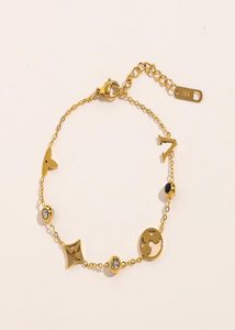 Classic Link Chain Luxury armbanden mode sieraden 18K gouden charm bead zomer glijbanden armbanden kralen Europese persoonlijkheidsstijl 7070234