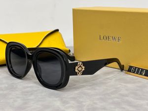 Loewf – lunettes de soleil classiques pour femmes, verres de styliste ronds à grande monture, double plaque pour hommes, belles lunettes de soleil d'extérieur
