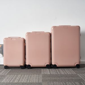 Varine de bagages classiques pour hommes Femmes Boîte de voyage de grande capacité Top Quality Combination Case Sac Spinner Suises 21/26/30 pouces