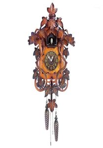 Klassieke luxe Cuckoo Clock Vintage unieke houten grote antieke wandklok cartoon woonkamer Zegar Scienny Clocks EB50WC18261059