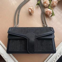 klassieke luxe designer tas vrouw ketting portemonnee handtas crossbag beroemde merk schoudertassen crossbody lederen koppeling vrij schip 499623