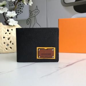 Klassieke Luxe Designer Heren Portemonnees Damier Grafiet Portemonnee Heren Korte Portefeuilles Vouwkaarthouders Paspoorthouder Dames Lange Gevouwen Portemonnee Fotozakje