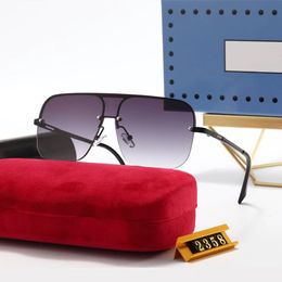 Diseñadores de lujo clásicos Gafas de sol Hombres Mujeres UV400 Cuadrado Polarizado Polaroid Lente Gafas de sol Dama Moda Piloto Drive Deportes al aire libre Viajes Gafas de sol Gafas de sol