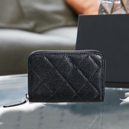 Классический роскошный модный брендовый кошелек, винтажная женская коричневая кожаная сумка, дизайнерская сумка через плечо с цепочкой и коробкой целиком A89271 7 5-1260A